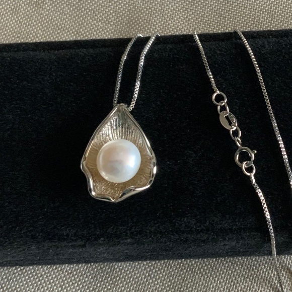 Women’s Gorgeous Pearl 925 Sterling Silver - Picture 8 of 11